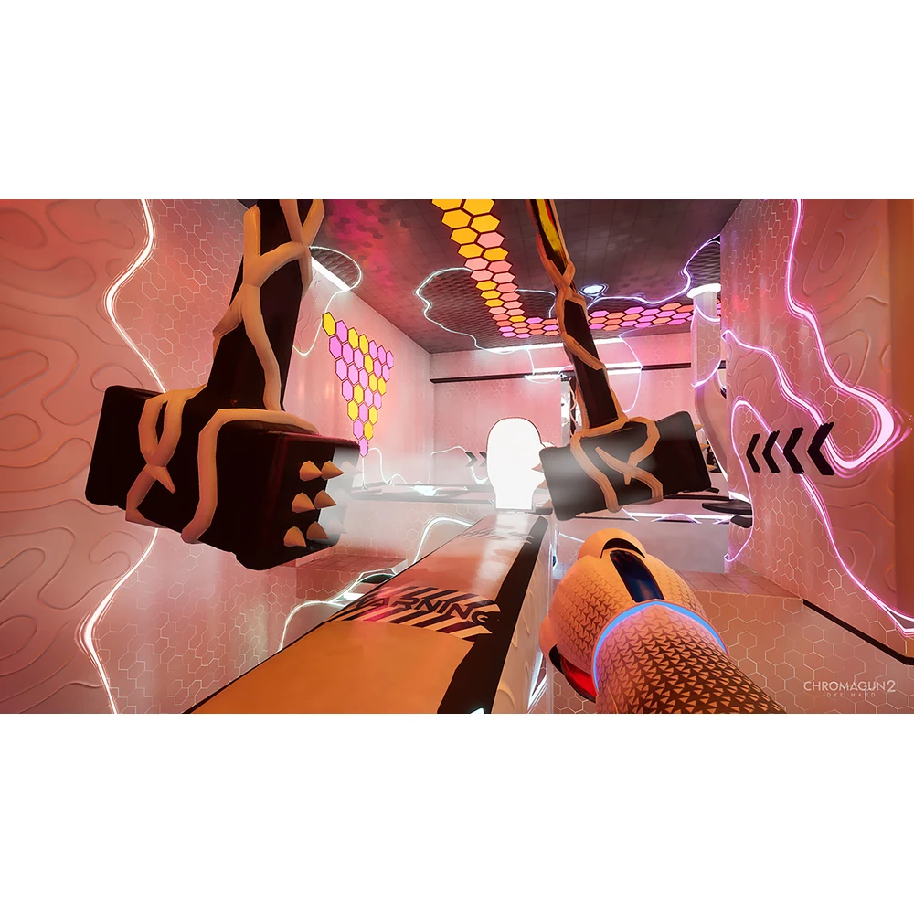 ChromaGun 2 Switch 2 – First-Person Paint Puzzles, Colour Magnet Mechanics, Parallel-World Portals, Colour-Blind Mode, Physical Edition 7 ChromaGun 2 Dye Hard paint puzzle chamber