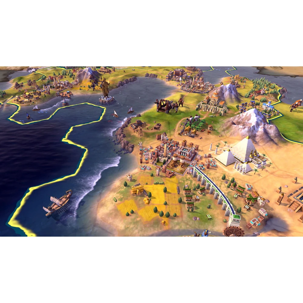 Civilization VI Switch – Turn-Based 4X Strategy, 24 Leaders, 4 Bonus Civilization & Scenario Packs, Touch Controls, Game Card 10 Civilization VI Switch map