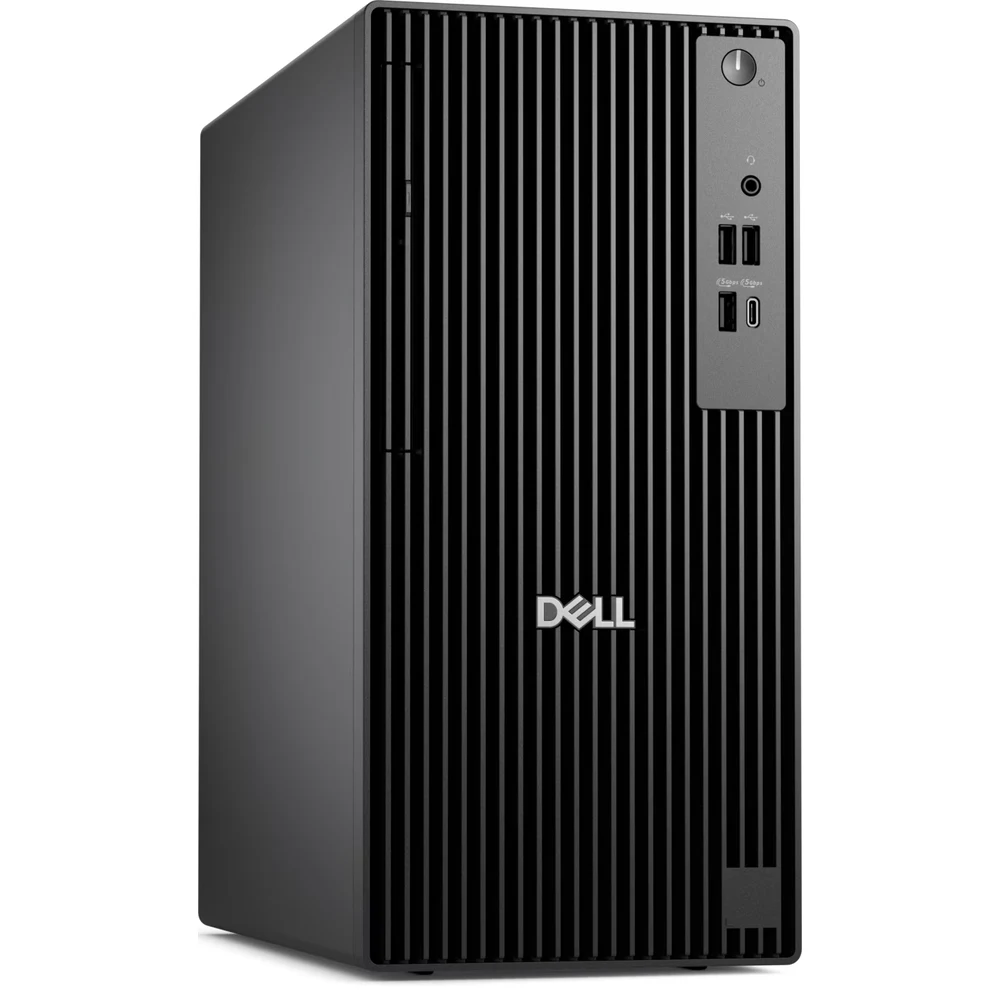 Dell Pro Tower QCT1250 i7 8GB – Core i7-14700 20-Core, 8GB DDR5 5600 (Upgradable to 64GB), 512GB NVMe SSD, DOS (No Windows), Arabic Keyboard & Mouse 8 Dell Pro Tower QCT1250 i7 8GB side view