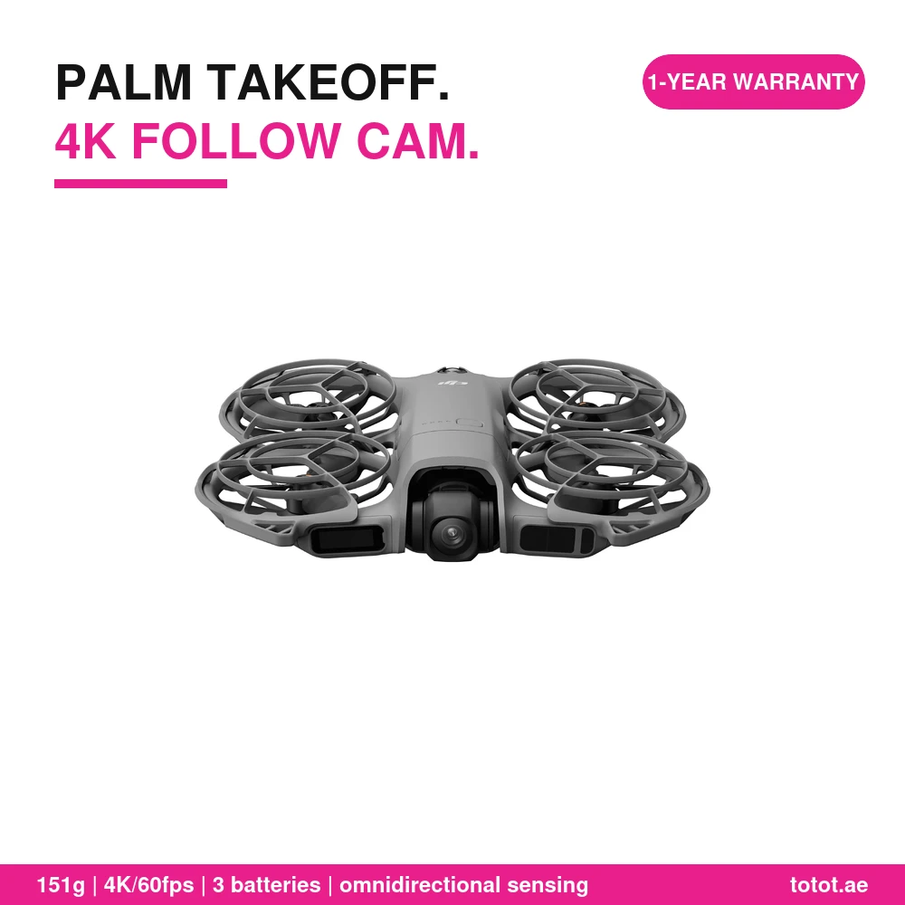 DJI Neo 2 Fly More Combo - official DJI product image DJI Neo 2 Fly More Combo