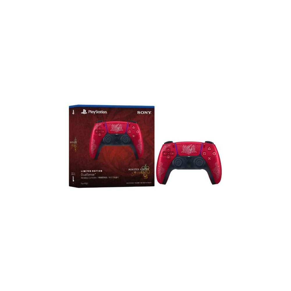 PlayStation DualSense Monster Hunter Wilds Limited Edition Controller - Haptic Feedback, Adaptive Triggers, PS5/PC 4 DualSense Monster Hunter Wilds Limited Edition - official product image 3