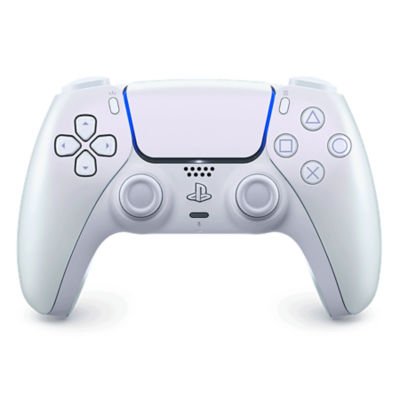 PlayStation DualSense Wireless Controller – Chroma Pearl, Haptic Feedback, Adaptive Triggers, PS5/PC/MAC/Mobile DualSense Wireless Controller Chroma Pearl