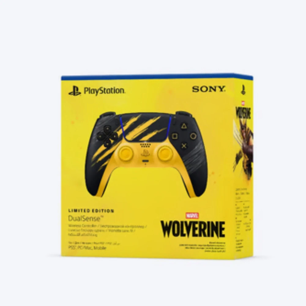 Sony DualSense Wireless Controller - Marvel's Wolverine Battle Yellow Limited Edition for PS5, PC, Mac and Mobile 5 DualSense Wolverine Battle Yellow - official product image 4