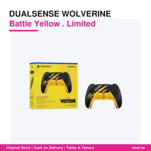 DualSense Wolverine Battle Yellow