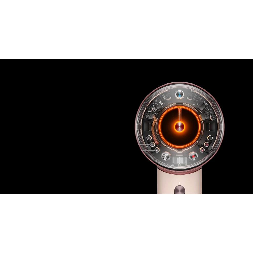 مجفف شعر Dyson Supersonic Nural HD16 بلون Ceramic Pink/Rose Gold – إصدار Straight+Wavy، حماية فروة الرأس عند 55 درجة، تعلّم الملحقات، إيقاف الحرارة عند وضعه، 5 ملحقات، قابس بريطاني ثلاثي 10 مجفف شعر Dyson Supersonic Nural Ceramic Pink وضوء حماية فروة الرأس