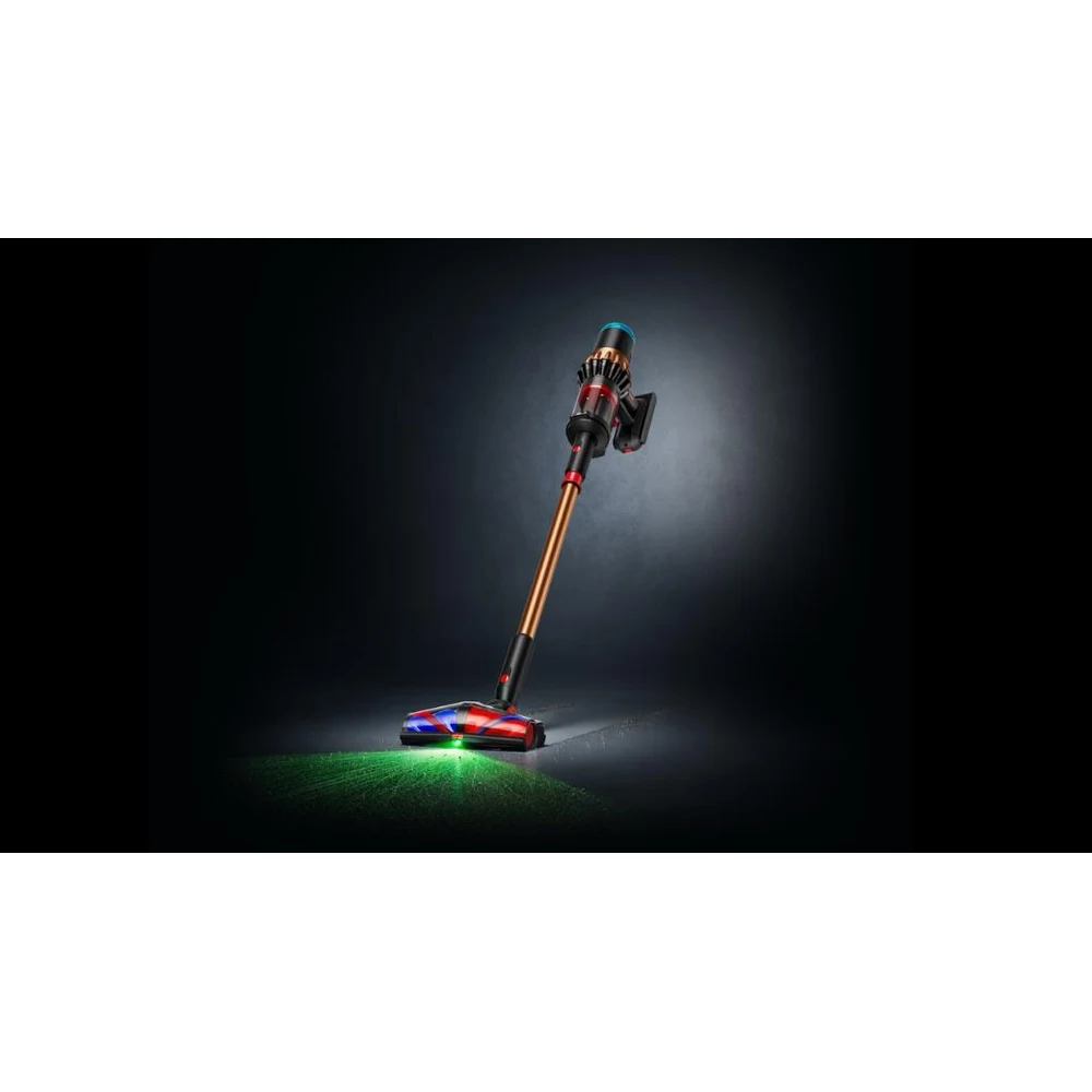 مكنسة لاسلكية Dyson V16 Piston Animal Submarine بلون أسود مطفأ ونحاسي – تكنس وتغسل الأرضيات، شفط 315 واط هوائي، رأس غسل Submarine 2.0، رأس All Floor Cones Sense، تشغيل حتى 70 دقيقة 10 مكنسة لاسلكية Dyson V16 Piston Animal Submarine وشاشة LCD