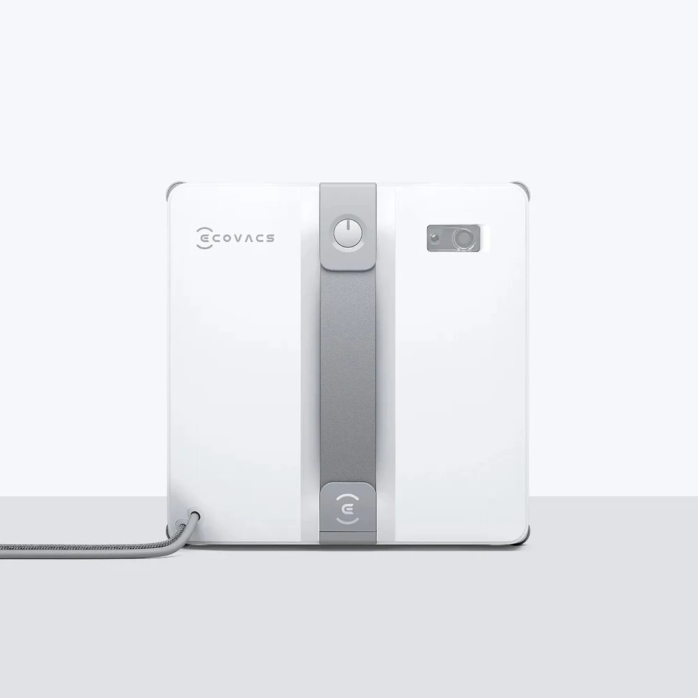 روبوت ECOVACS WINBOT MINI – جسم بسمك 55 ملم، ورذاذ فوق صوتي، وتغطية للحواف حتى 99.5%، وشفط حتى 7,500Pa، وحماية بتسع مراحل 7 روبوت ECOVACS WINBOT MINI المدمج لتنظيف النوافذ على خلفية فاتحة