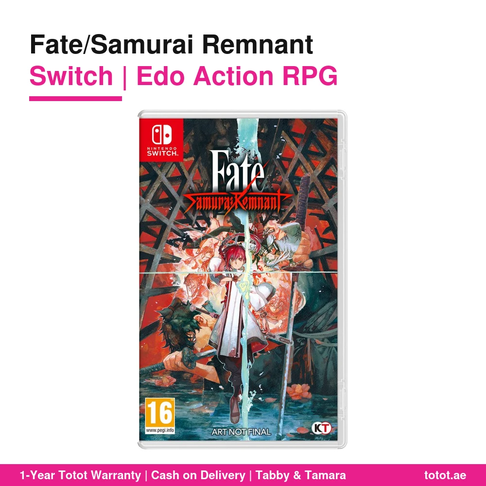 Fate/Samurai Remnant Switch – Edo-Era Holy Grail War, Master & Servant Combat, Rogue Servants, Spirit Font Strategy, European PEGI Edition 1 Fate/Samurai Remnant Switch