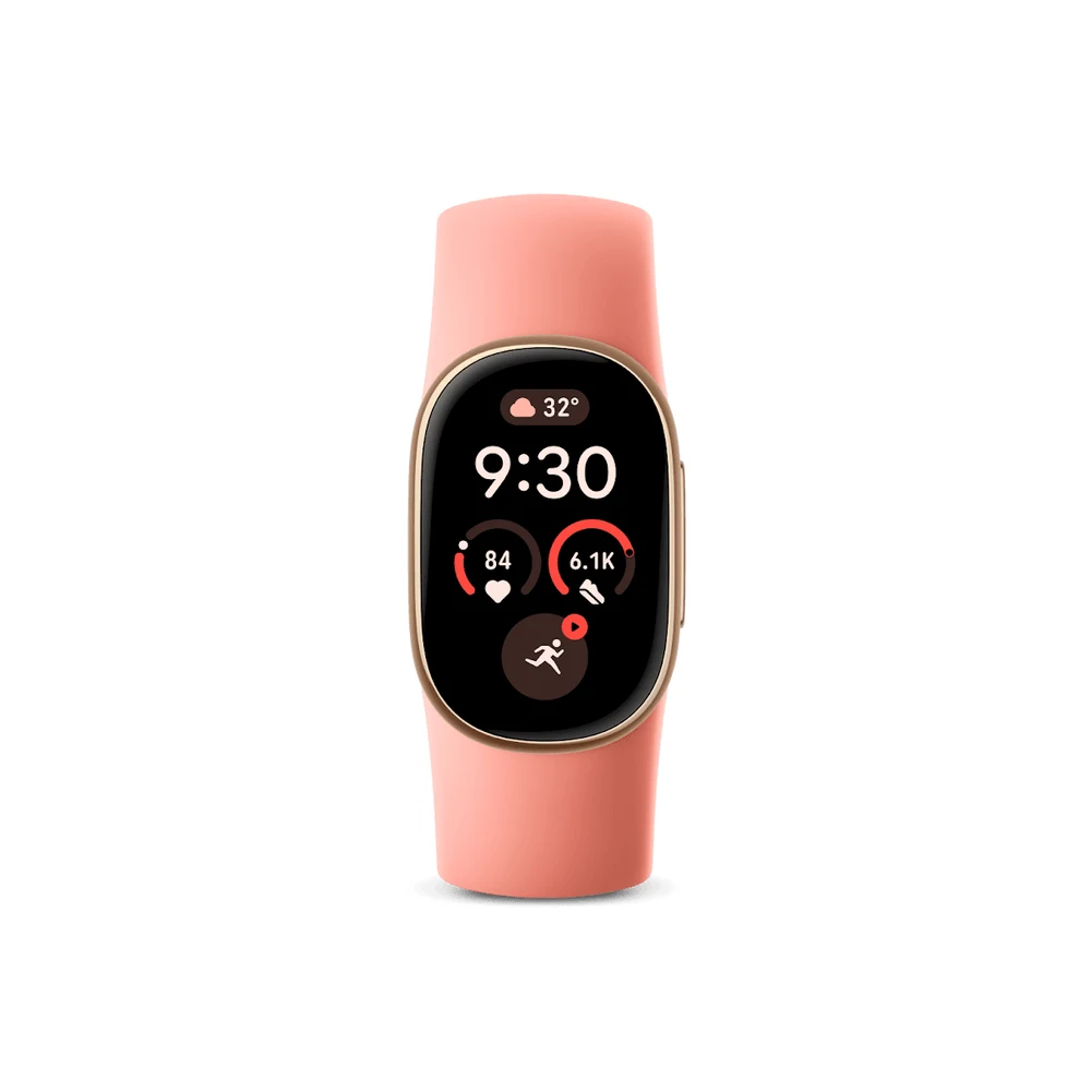 جهاز Google Fitbit Edge Canyon – هيكل ذهبي Champagne Gold، سوار Canyon، تتبع النوم والدورة، شاشة AMOLED، بطارية حتى 7 أيام 7 شاشة النوم في جهاز Fitbit Edge Canyon