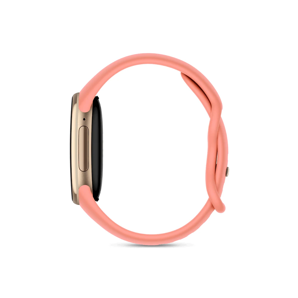 جهاز Google Fitbit Edge Canyon – هيكل ذهبي Champagne Gold، سوار Canyon، تتبع النوم والدورة، شاشة AMOLED، بطارية حتى 7 أيام 8 جهاز Fitbit Edge Canyon من الجانب
