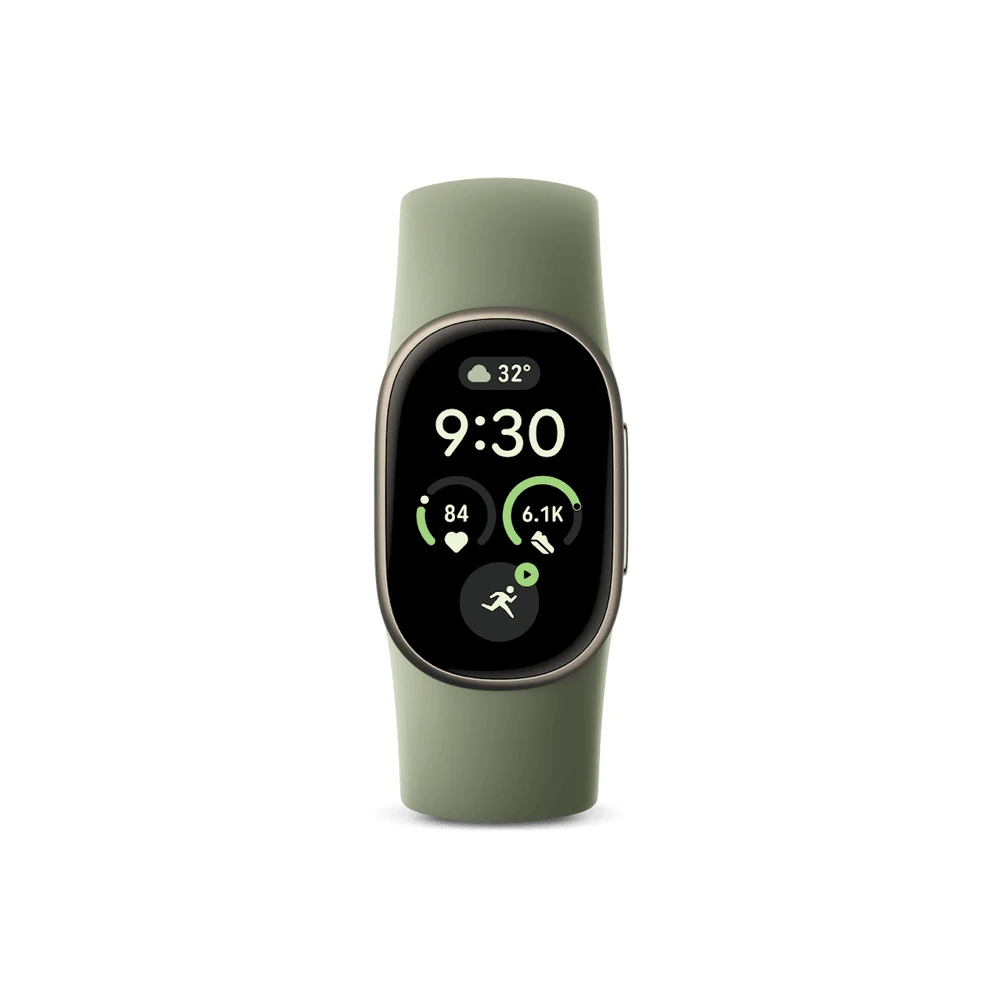 جهاز Google Fitbit Edge Olive – هيكل ألمنيوم Satin Pyrite، سوار أخضر زيتوني، GPS مدمج، مقياس ارتفاع، بطارية حتى 7 أيام 7 شاشة التمرين في جهاز Fitbit Edge Olive