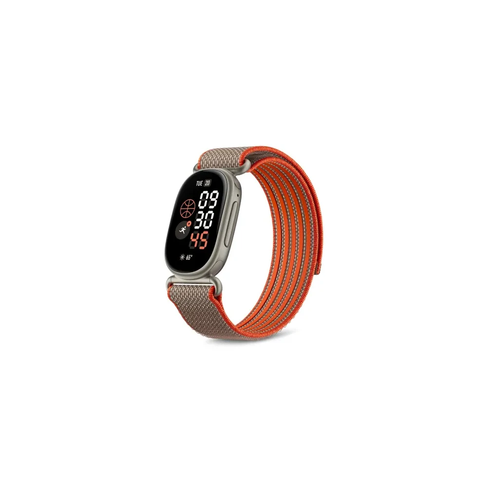 جهاز Google Fitbit Edge Stephen Curry Edition – هيكل Satin Pyrite، سوار منسوج إصدار خاص، GPS مدمج، شاشة AMOLED، بطارية حتى 7 أيام 10 جهاز Fitbit Edge Stephen Curry Edition