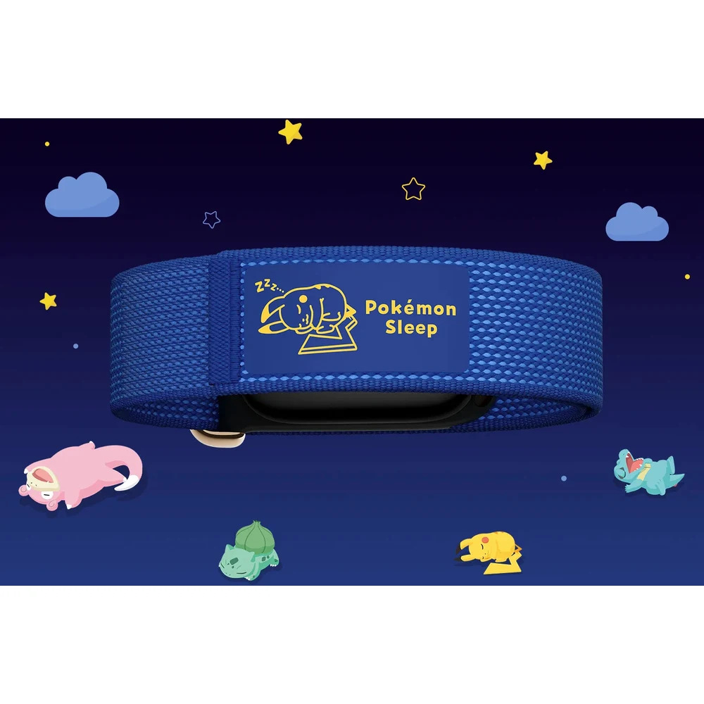 Google Fitbit Air Special Edition Pokémon Sleep – Sleepy Blue, Screenless Tracker, 7-Day Battery, 5ATM 6 Fitbit Air Pokemon Sleep - official product image 5