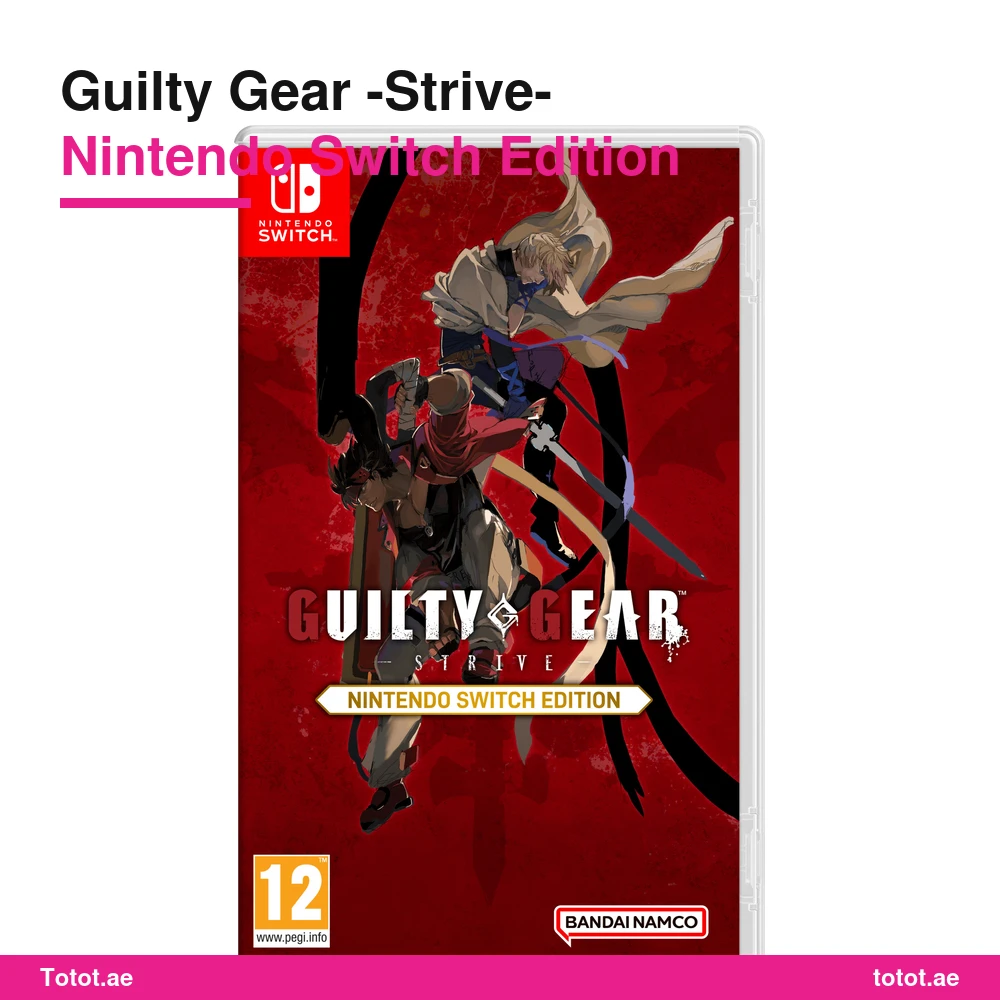 Guilty Gear Strive Nintendo Switch - official Bandai Namco product image Guilty Gear Strive Nintendo Switch