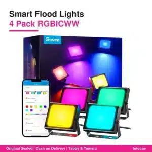 Govee RGBICWW Smart Flood Lights 4 Pack