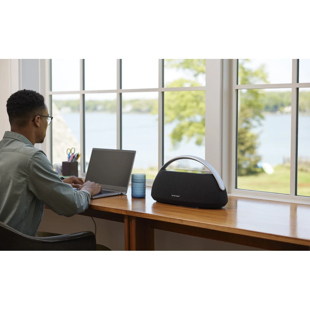Harman Kardon Go + Play 3 Portable Bluetooth Speaker - 160W RMS, Three-Way Design with 5 inch Down-Firing Subwoofer, Black 5 Harman Kardon Go + Play 3 - official product image 4