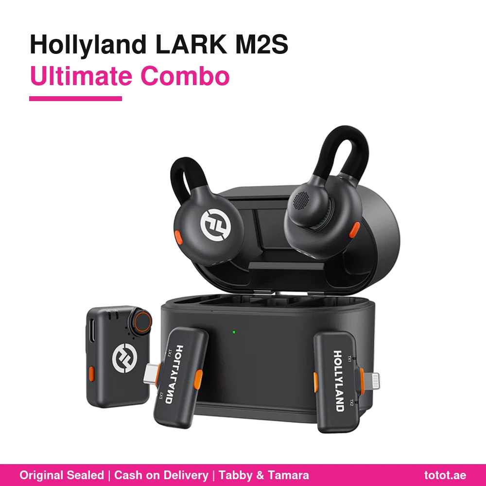 Hollyland LARK M2S Ultimate Combo - official Hollyland product image Hollyland LARK M2S Ultimate Combo