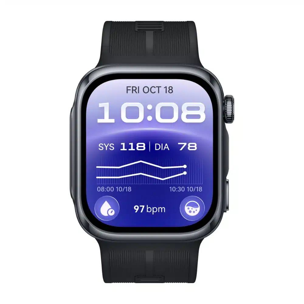 HUAWEI WATCH D3 Black - 1.92" AMOLED, Airbag Blood Pressure Monitor, 24-Hour ABPM, ECG, Bluetooth Calling, Up to 6 Days Battery 8 HUAWEI WATCH D3 Black detail