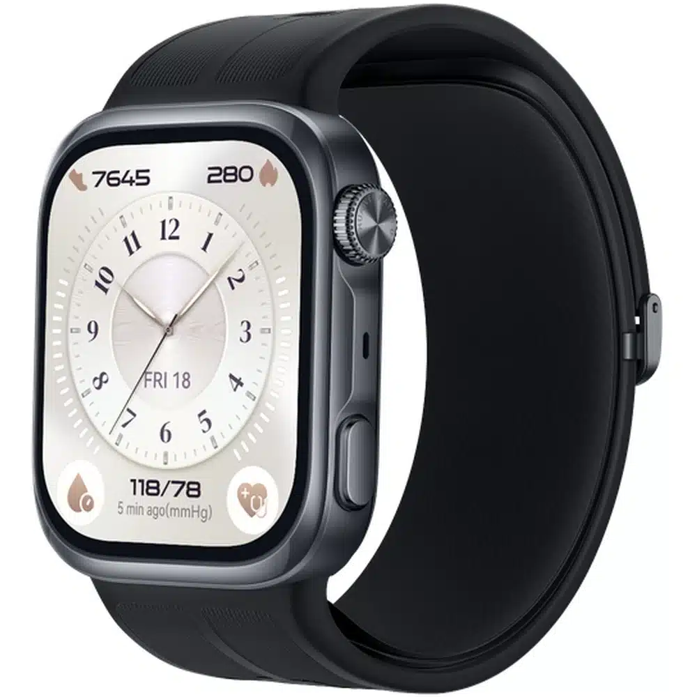 HUAWEI WATCH D3 Black - 1.92" AMOLED, Airbag Blood Pressure Monitor, 24-Hour ABPM, ECG, Bluetooth Calling, Up to 6 Days Battery 9 HUAWEI WATCH D3 Black in use