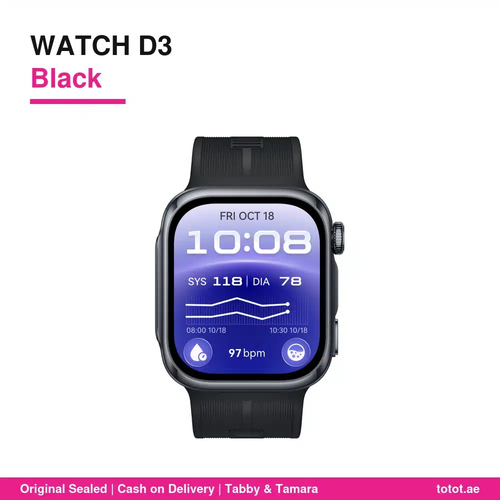 HUAWEI WATCH D3 Black - official HUAWEI product image HUAWEI WATCH D3 Black