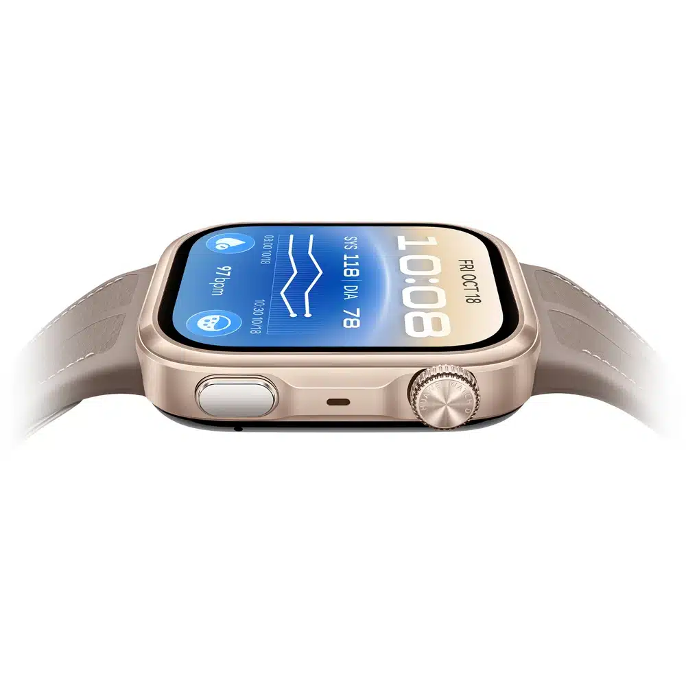 HUAWEI WATCH D3 Gold - White Composite Leather Strap, Airbag Blood Pressure Monitor, 1.92" AMOLED, NFC, Up to 6 Days Battery 5 HUAWEI WATCH D3 Gold - official product image 4