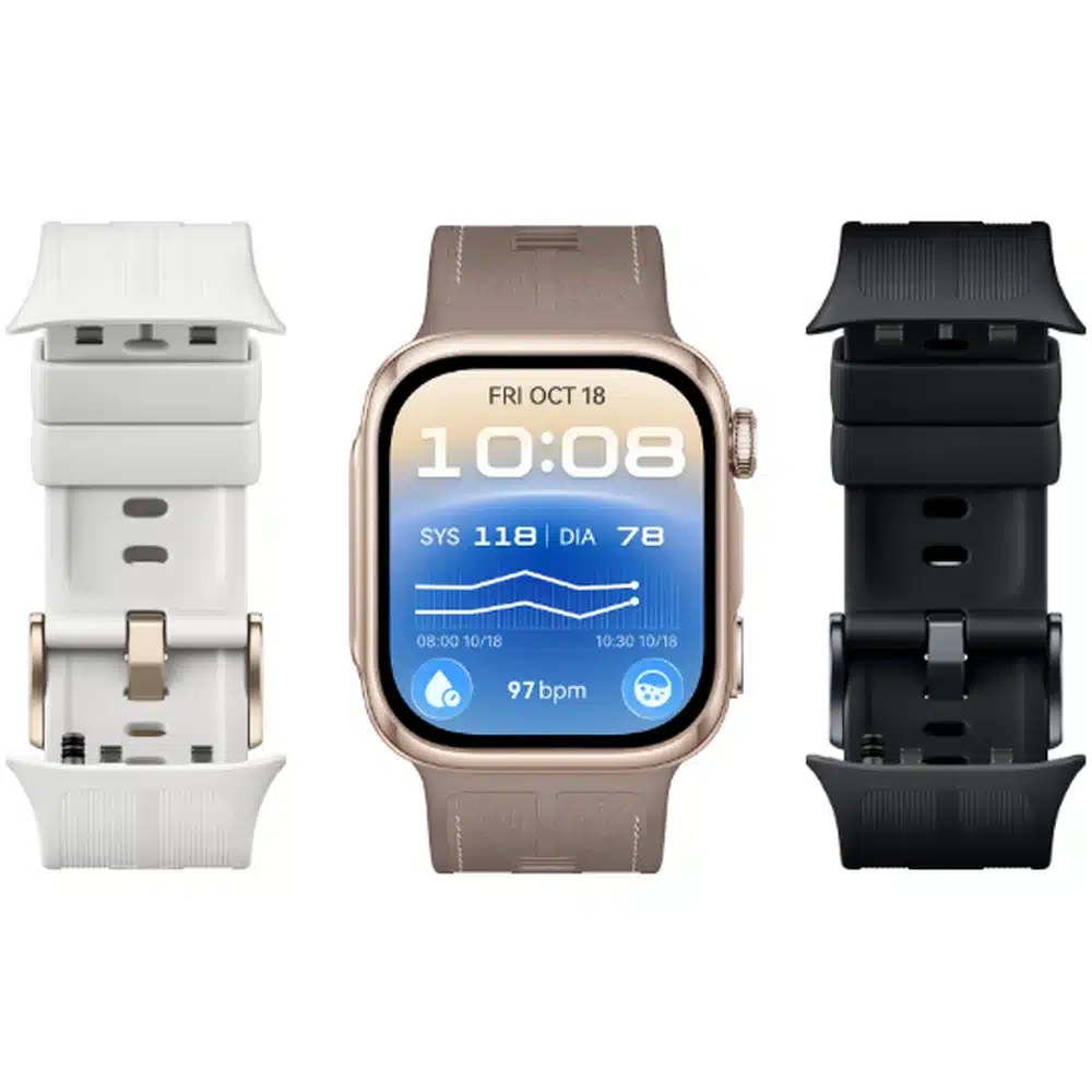 HUAWEI WATCH D3 Gold - White Composite Leather Strap, Airbag Blood Pressure Monitor, 1.92" AMOLED, NFC, Up to 6 Days Battery 6 HUAWEI WATCH D3 Gold - official product image 5