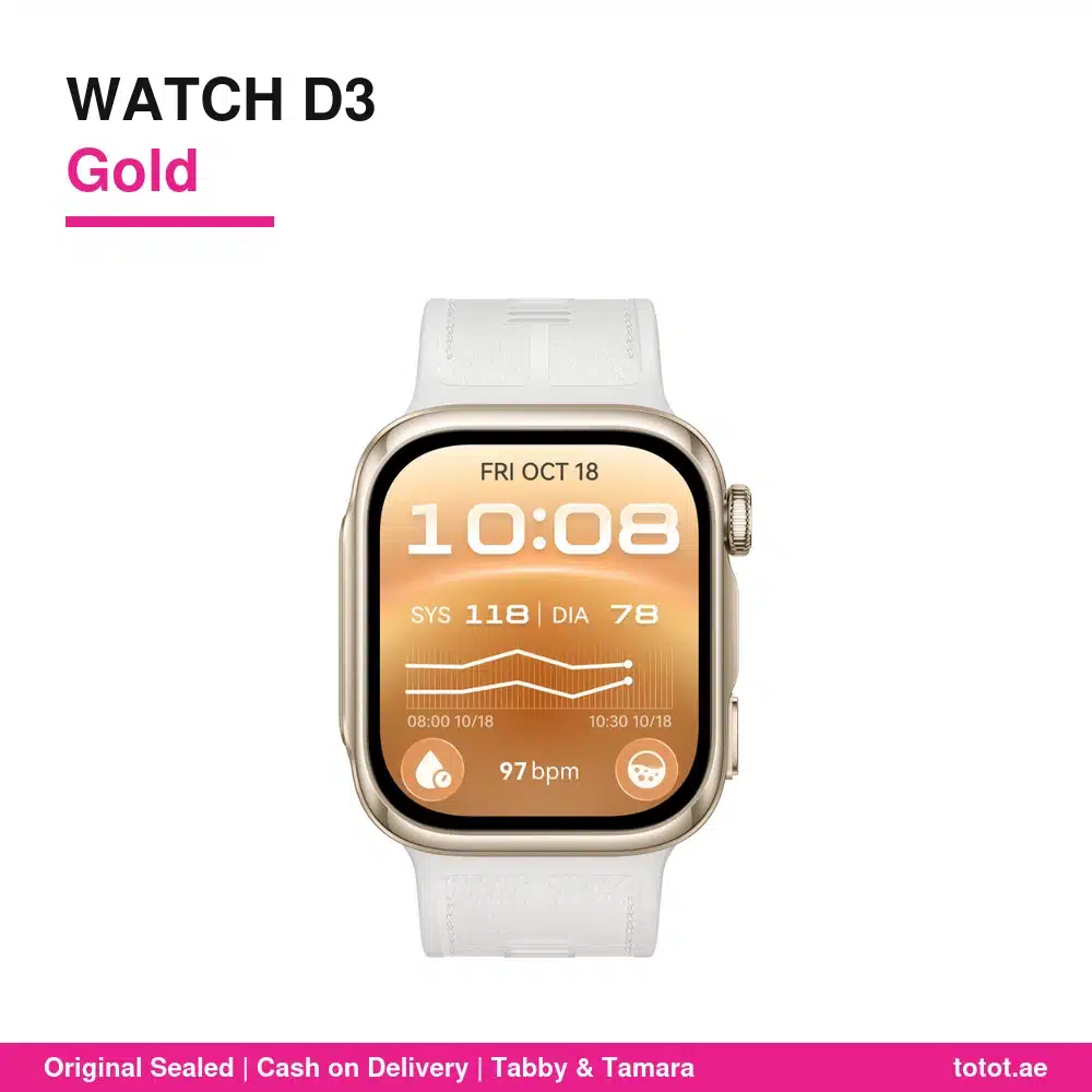 HUAWEI WATCH D3 Gold - official HUAWEI product image HUAWEI WATCH D3 Gold