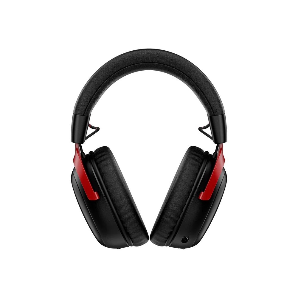 HyperX Cloud III S Wireless Black-Red - 120H Battery, 2.4GHz + Bluetooth, DTS Spatial Audio, 53mm Drivers, Metal Frame 4 HyperX Cloud III S Wireless Black-Red - official product image 3