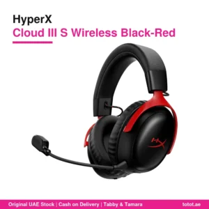 HyperX Cloud III S Wireless Black-Red