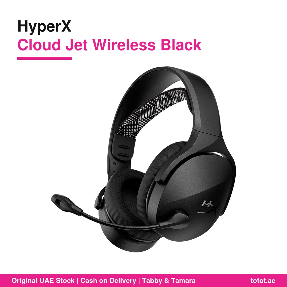 HyperX Cloud Jet Wireless Black - official HyperX product image HyperX Cloud Jet Wireless Black