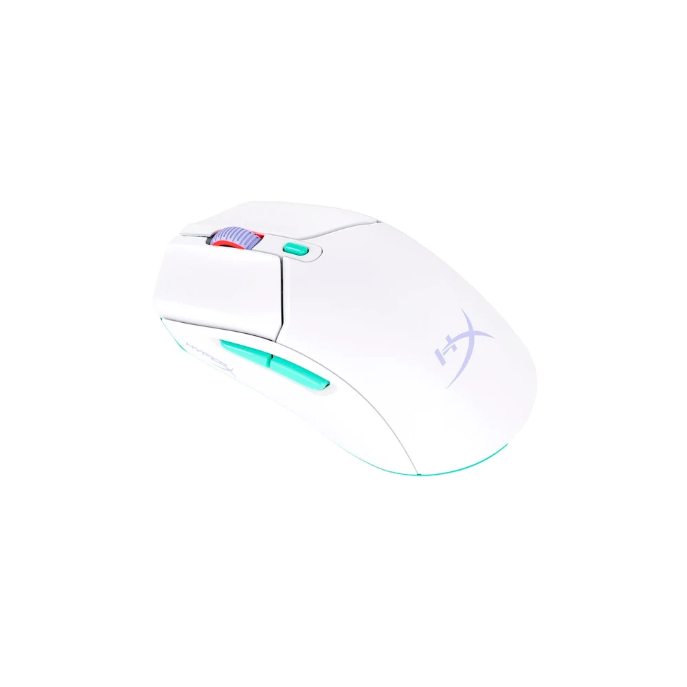 HyperX Pulsefire Haste 2 Core Wireless Black - 70g, 100H Battery, 2.4GHz + Bluetooth, Custom Core Sensor, NVIDIA Reflex 4 HyperX Pulsefire Haste 2 Core Wireless Black - official product image 3