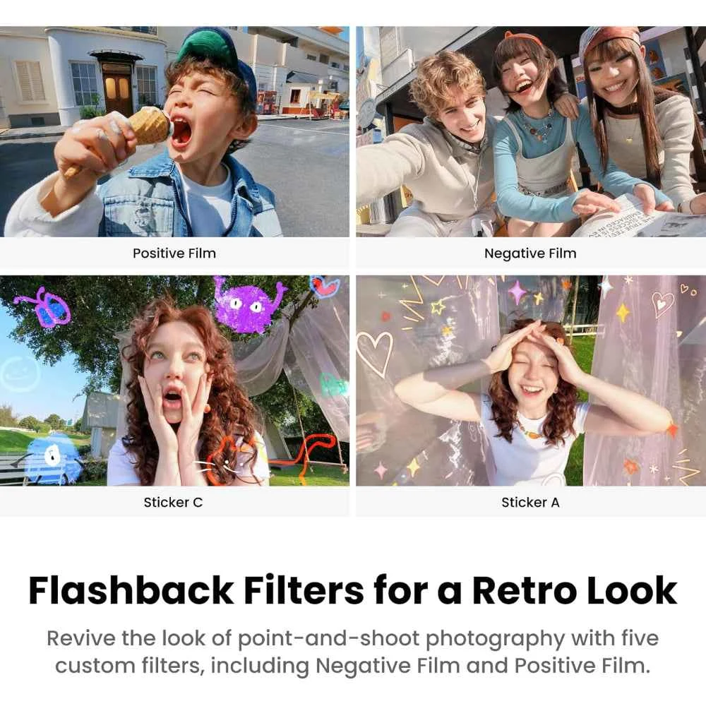 Insta360 GO 3S Retro Bundle Special Edition 128GB Canvas White - 4K Tiny Wearable Camera, Retro Viewfinder, Battery Pack 6 Insta360 GO 3S Retro Bundle - official product image 5