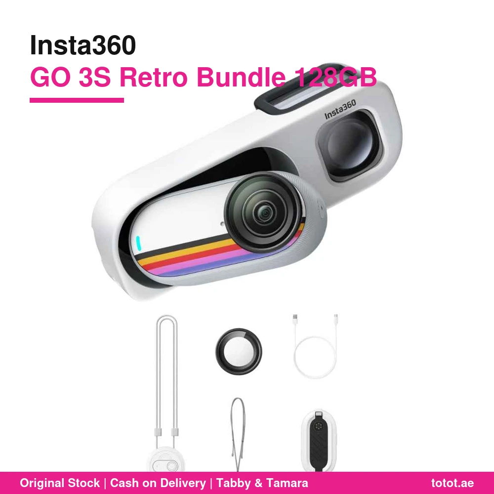 Insta360 GO 3S Retro Bundle - official Insta360 product image Insta360 GO 3S Retro Bundle