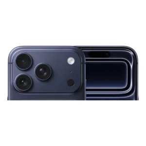 Apple iPhone 17 Pro 1TB Deep Blue front and back view