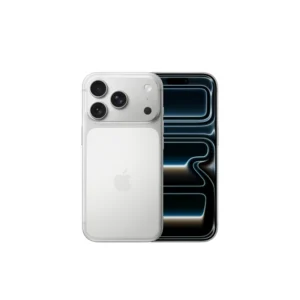 Apple iPhone 17 Pro 256GB Silver on white background