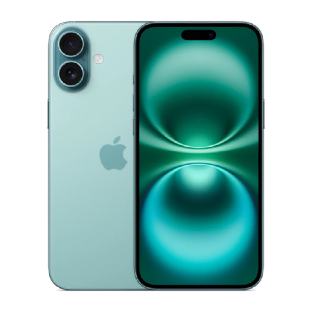 أبل iPhone 16 Plus بسعة 128GB أخضر مزرق – نسخة الإمارات المعتمدة من TDRA 5 صورة هاتف iPhone 16 Plus 128GB أخضر مزرق TDRA من زاوية أخرى