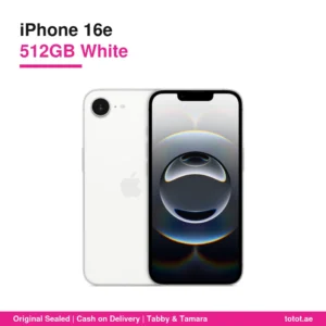 iPhone 16e 512GB White TDRA