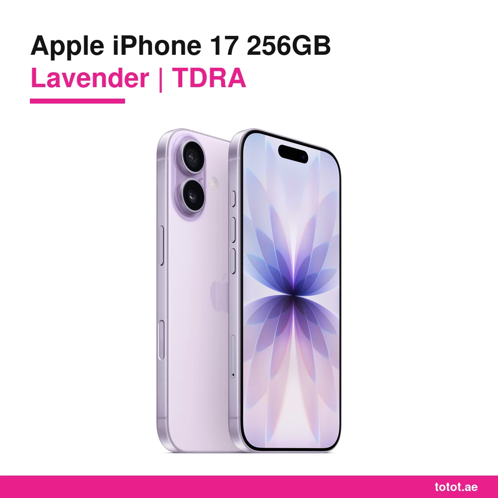 iPhone 17 256GB Lavender - official Apple product image iPhone 17 256GB Lavender