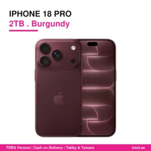 iPhone 18 Pro 2TB Burgundy