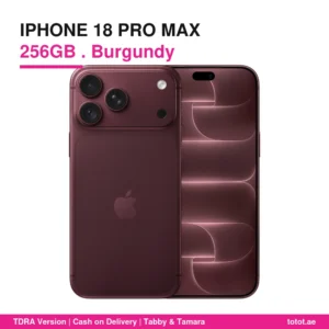 iPhone 18 Pro Max 256GB Burgundy