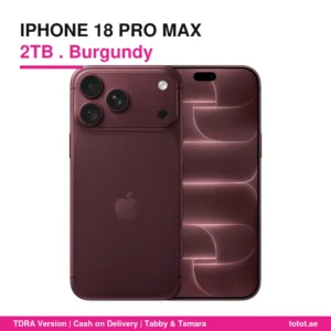 iPhone 18 Pro Max 2TB Burgundy