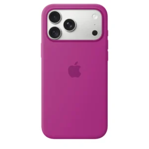 iPhone 18 Pro Max Silicone Case Magenta - official product image 1