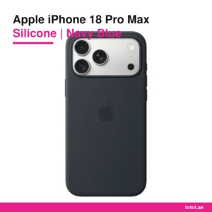 iPhone 18 Pro Max Silicone Case Navy Blue