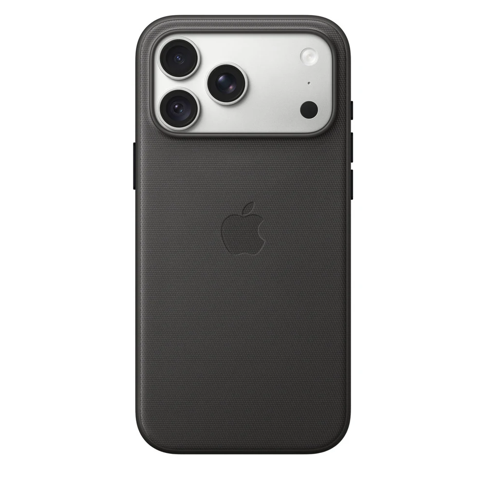Apple iPhone 18 Pro Max TechWoven Case with MagSafe - Black 5 iPhone 18 Pro Max TechWoven Case Black in use