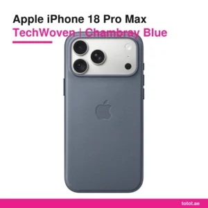 iPhone 18 Pro Max TechWoven Case Chambray Blue