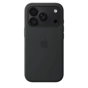 iPhone 18 Pro Silicone Case Black - official product image 1