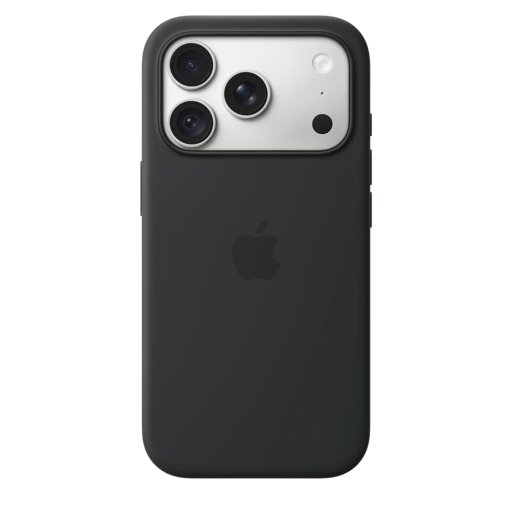 Apple iPhone 18 Pro Silicone Case with MagSafe - Black (ZML) 5 iPhone 18 Pro Silicone Case Black in use