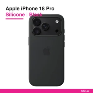 iPhone 18 Pro Silicone Case Black