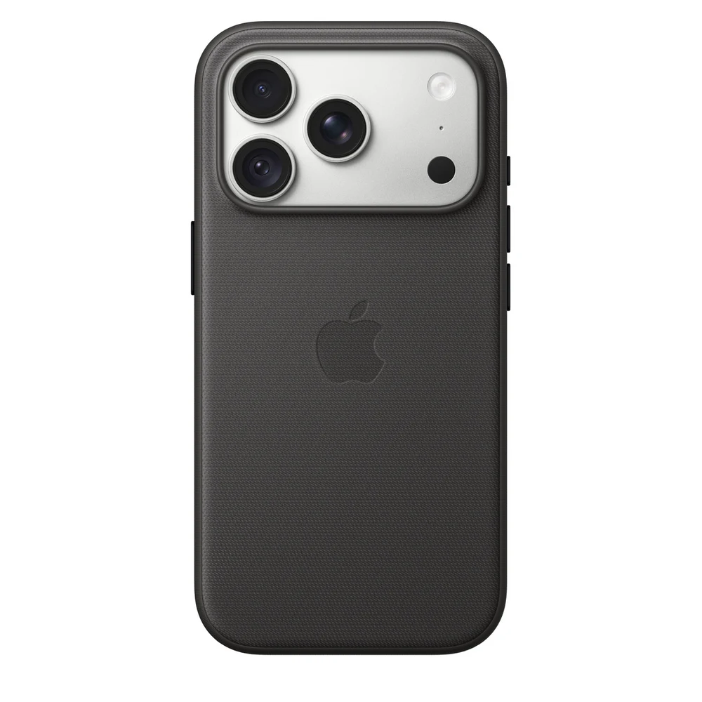 Apple iPhone 18 Pro TechWoven Case with MagSafe - Black 5 iPhone 18 Pro TechWoven Case Black in use