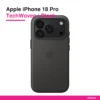 iPhone 18 Pro TechWoven Case Black